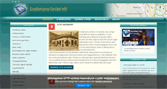 Desktop Screenshot of erzsebetvarosi.info